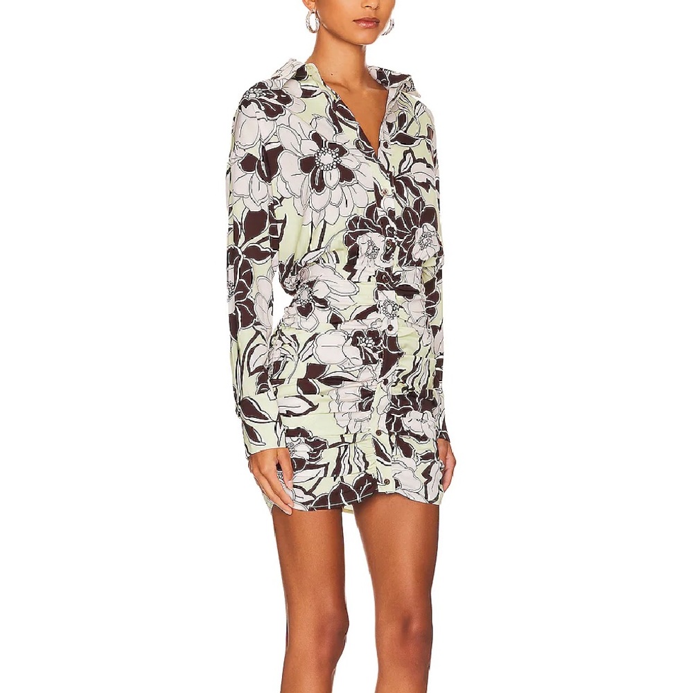Le Superbe Rose Garden dress, 6, NWT